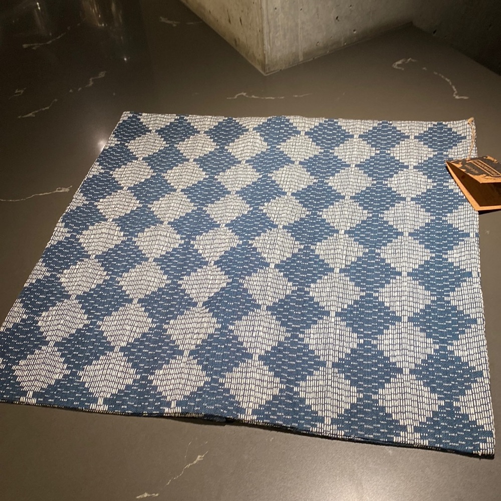 West Elm Hand-Loomed Diamond Pillow Cover